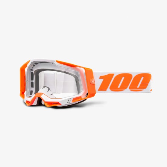 Μάσκα 100% - Racecraft 2 Orange Clear 
