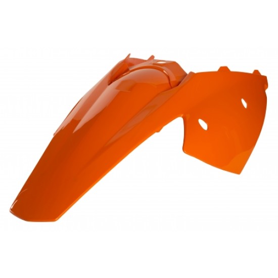 Πλαϊνά πλαστικά για φιλτροκούτι KTM EXC 125 χρώμα - Πορτοκαλί (2004-2007)
