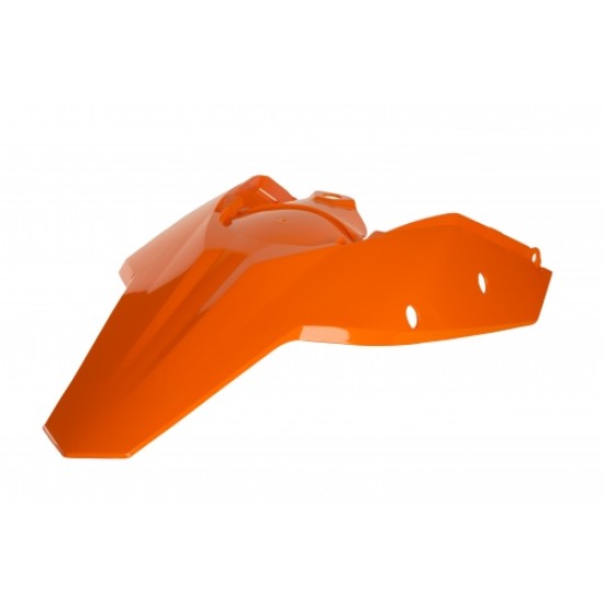 Πλαϊνά πλαστικά για φιλτροκούτι KTM EXC 125 χρώμα - Πορτοκαλί (2008-2011)