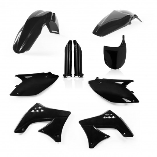 KIT πλαστικών (full) για Kawasaki KX 450 F χρώμα - Μαύρο (2009-2011)