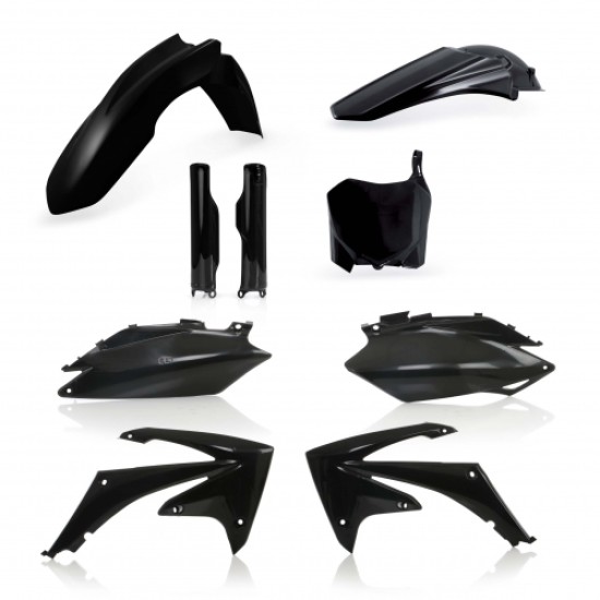 KIT πλαστικών (full) για Honda CRF 250 R χρώμα - Μαύρο (2011-2013)