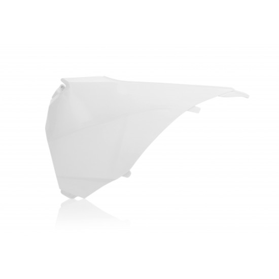 Πλαϊνά πλαστικά για φιλτροκούτι KTM SX 125 χρώμα - Λευκό (2013-2015)