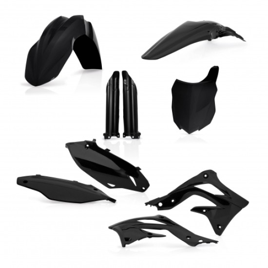 KIT πλαστικών (full) για Kawasaki KX 450 F χρώμα - Μαύρο (2013-2015)