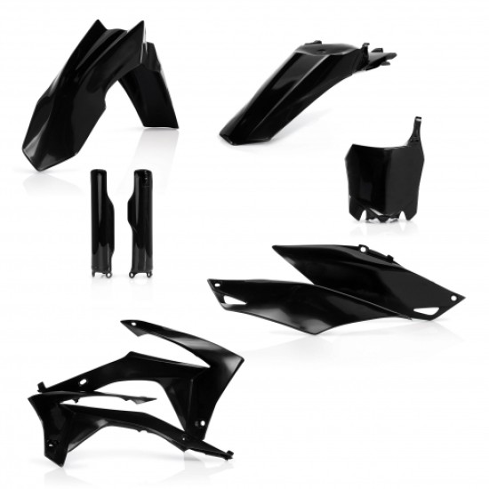 KIT πλαστικών (full) για Honda CRF 250 R χρώμα - Μαύρο (2014-2017)
