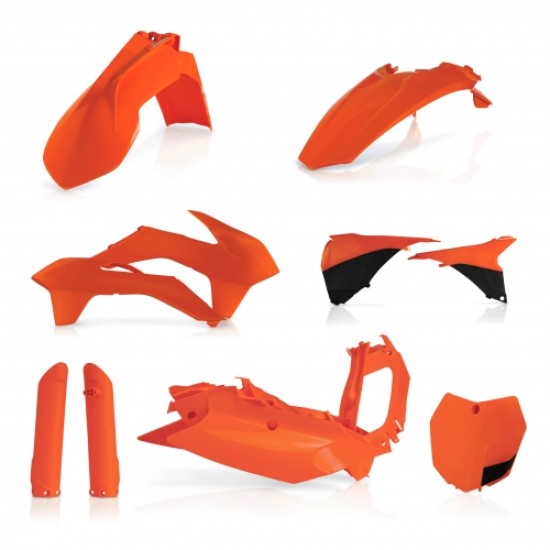KIT πλαστικών (full) για KTM KTM SX 125 χρώμα - Πορτοκαλί (2015-2015)