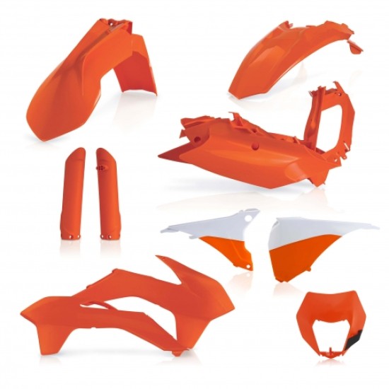KIT πλαστικών (full) για KTM KTM EXC 125 χρώμα - Πορτοκαλί (2016-2016)