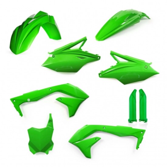 KIT πλαστικών (full) για Kawasaki KX 450 F χρώμα - Πράσινο (2016-2017)