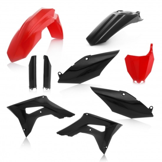 KIT πλαστικών (full) για Honda CRF 250 R χρώμα - Κόκκινο/Μαύρο (2018-2018)