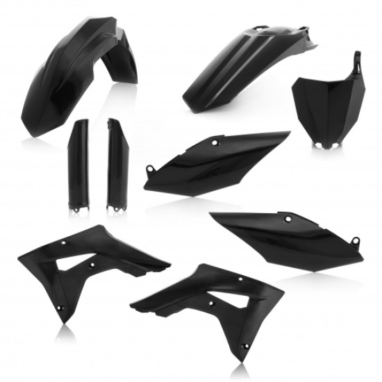 KIT πλαστικών (full) για Honda CRF 450 RX χρώμα - Μαύρο (2017-2018)