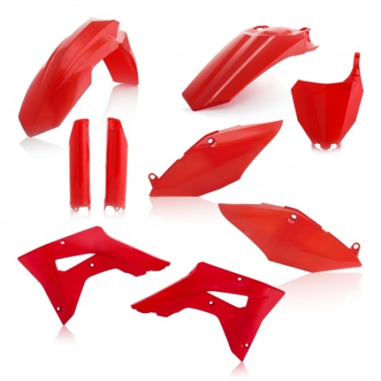 KIT πλαστικών (full) για Honda CRF 450 RX χρώμα - Κόκκινο (2017-2018)