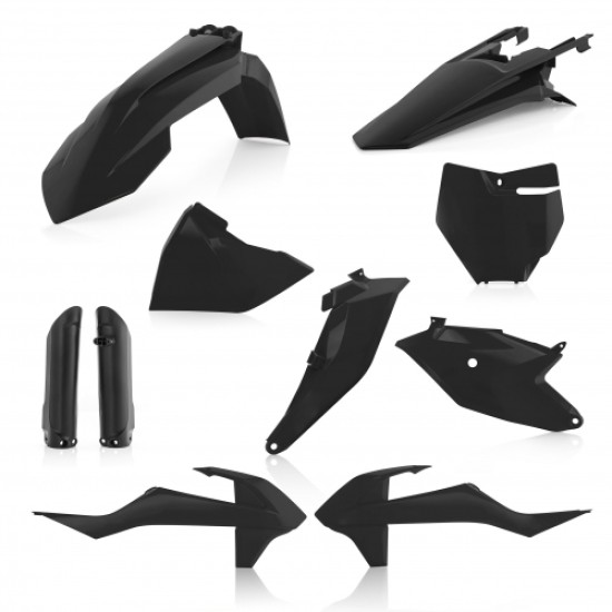 KIT πλαστικών (full) για KTM χρώμα - Μαύρο