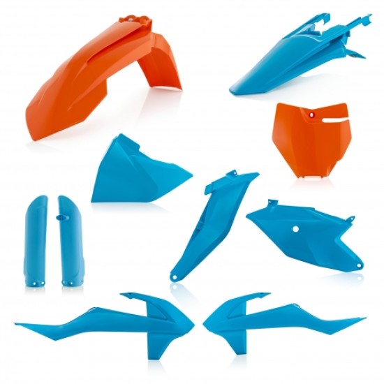 KIT πλαστικών (full) για KTM χρώμα - Πορτοκαλί/Μπλέ