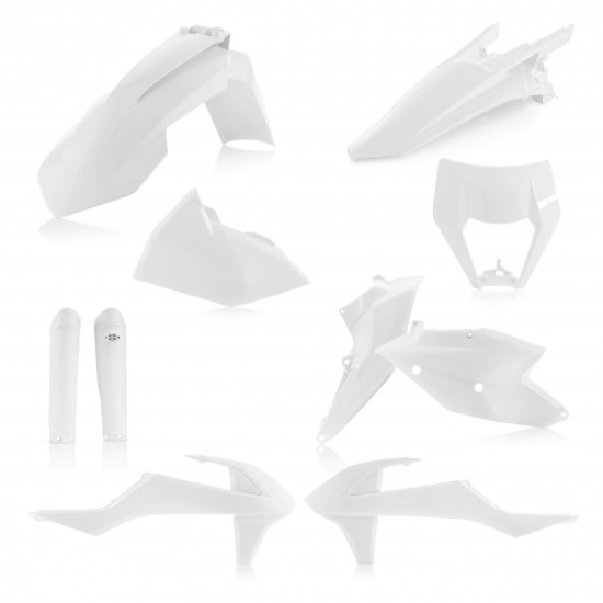 KIT πλαστικών (full) για KTM χρώμα - Λευκό