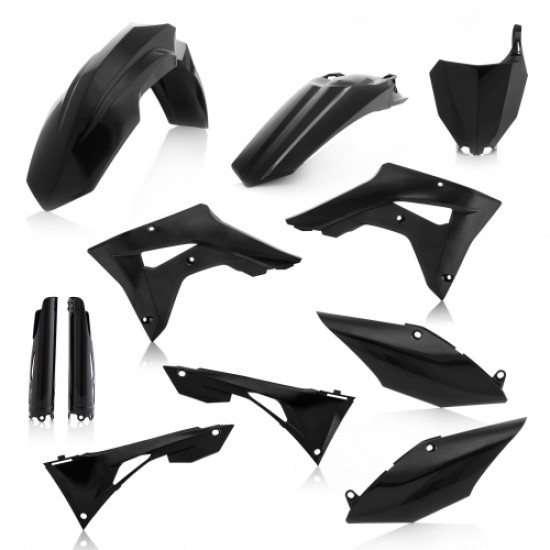 KIT πλαστικών (full) για Honda CRF 250 RX χρώμα - Μαύρο (2019-2021)