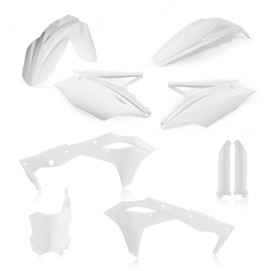 KIT πλαστικών (full) για Kawasaki χρώμα - Λευκό