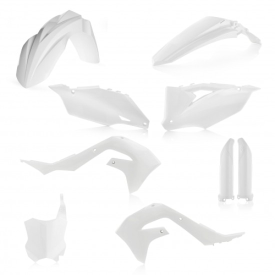KIT πλαστικών (full) για Kawasaki KX 250 4T χρώμα - Λευκό (2021-2021)
