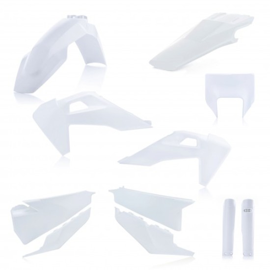 KIT πλαστικών (full) για HUSQVARNA HUSQVARNA FE 250 χρώμα - Λευκό (2020-2021)