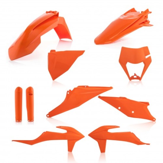KIT πλαστικών (full) για KTM KTM EXC 150 TPI χρώμα - Πορτοκαλί (2020-2021)
