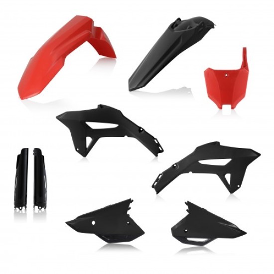 KIT πλαστικών (full) για Honda CRF 450 R χρώμα - Κόκκινο/Μαύρο (2021-2023)