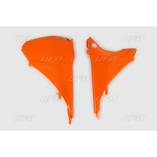 Πλαστικά πλαϊνά για φιλτροκούτι, προσαρμογή σεKTM 450 EXC-F (2014-2016) πορτοκαλί