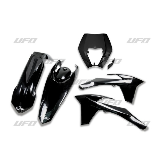 Κιτ πλαστικών για KTM 300 EXC (2012-2013) - μαύρο