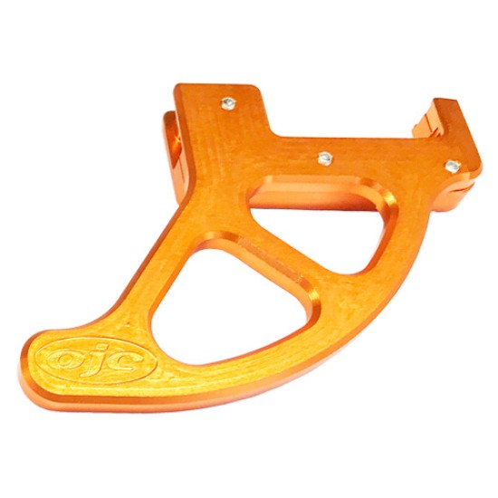 Προστατευτικό πίσω δισκόπλακας CNC - OJC για Husqvarna 125 TE 2014-2016 πορτοκαλί