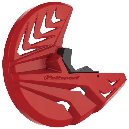 Προστατευτικό εμπρός δισκόπλακας και μπότας ανάρτησης Polisport για Honda CRF-R 250 (2015 - 2021) χρώμα - Κόκκινο Μαύρο