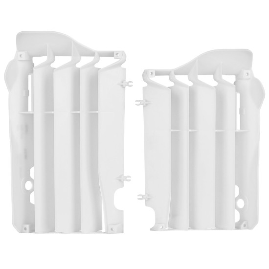 Γρίλιες ψυγείων Polisport για Honda CRF-R 450 (2013 - 2014) χρώμα - Λευκό