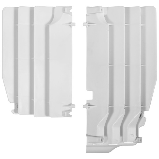Γρίλιες ψυγείων Polisport για Suzuki RMZ 250 (2010 - 2018) χρώμα - Λευκό