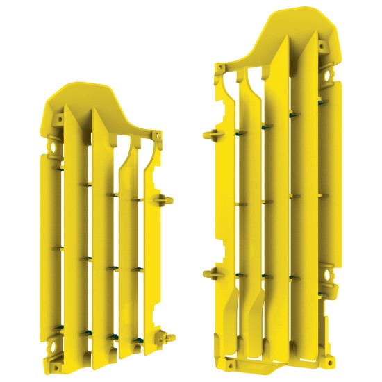 Γρίλιες ψυγείων Polisport για Suzuki RMZ 450 (2018 - 2021) χρώμα - Κίτρινο