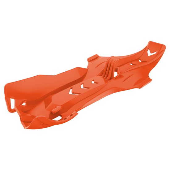 Ποδιές κινητήρα πλαστικές Polisport για Husqvarna TE 250 (2014 - 2016) χρώμα - Πορτοκαλί