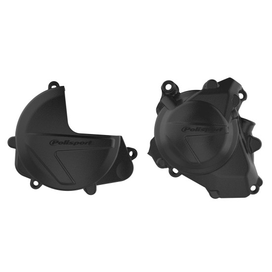 Προστατευτικό καπάκι Συμπλέκτη - Βολάν Polisport για Honda CRF-R 450 2017 - 2020 χρώμα - Μαύρο