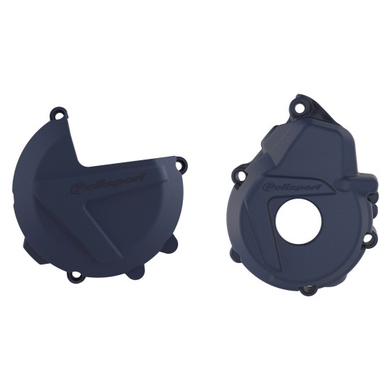 Προστατευτικό καπάκι Συμπλέκτη - Βολάν Polisport για Husqvarna FE 350 2019 - 2021 χρώμα - Μπλέ