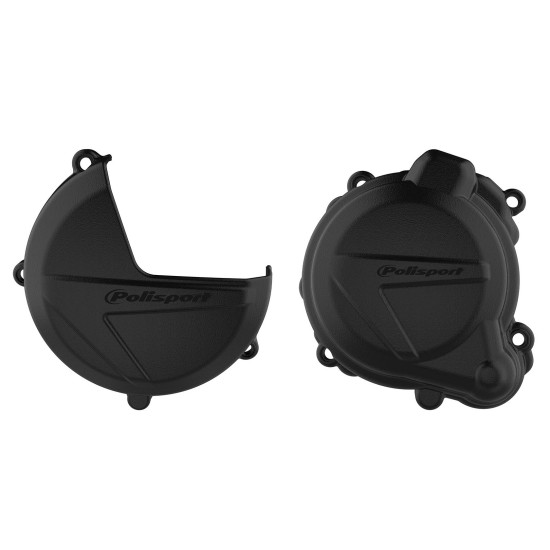 Προστατευτικό καπάκι Συμπλέκτη - Βολάν Polisport για BETA RR 250 2013 - 2017 χρώμα - Μαύρο