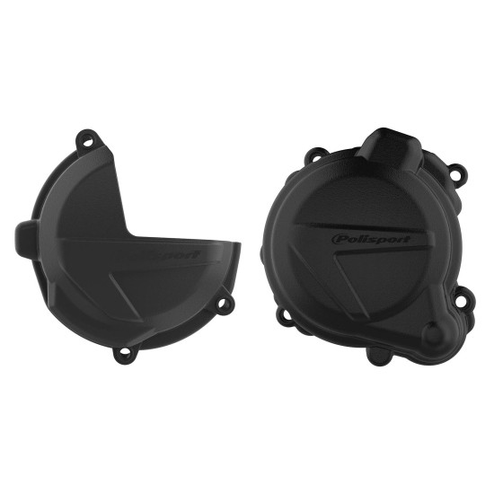 Προστατευτικό καπάκι Συμπλέκτη - Βολάν Polisport για BETA Xtrainer 300 2018 - 2021 χρώμα - Μαύρο