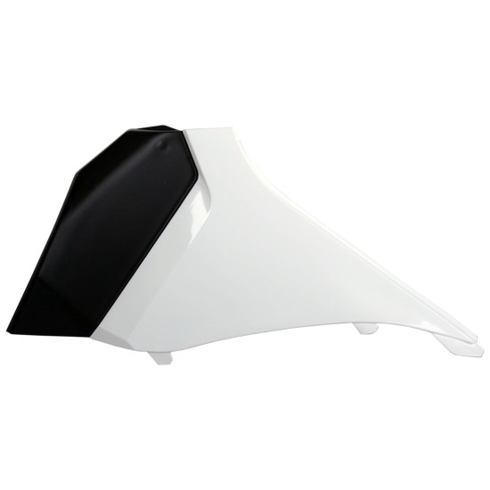 Πλαϊνά πλαστικά για φιλτροκούτι για KTM SX-F 250 χρώμα λευκό (2011-2012)