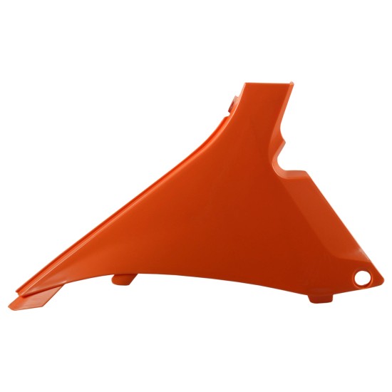Πλαϊνά πλαστικά για φιλτροκούτι για KTM SX-F 250 χρώμα πορτοκαλί (2011-2012)