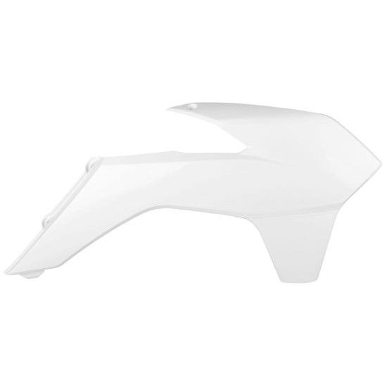 Πλαστικά Ψυγείων για KTM SX-F 250 *Part w/ glossy finish χρώμα λευκό (2013-2015)