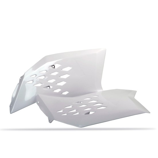 Πλαστικά Ψυγείων για KTM SX-F 450 χρώμα λευκό (2007-2010)