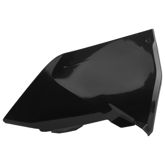 Πλαϊνά πλαστικά για φιλτροκούτι για KTM SX-F 350 (one side only) χρώμα μαύρο (2016-2018)