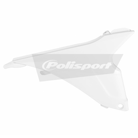 Πλαϊνά πλαστικά για φιλτροκούτι για KTM SX-F 450 *Part w/ glossy finish χρώμα λευκό (2013-2015)