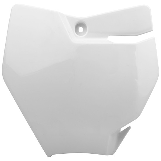 Number Plate (Εμπρός)  για KTM SX 65 χρώμα λευκό (2016-2022)