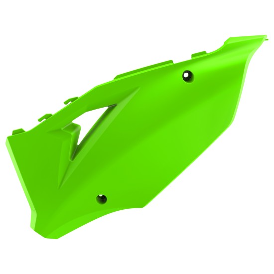 Πλαϊνά πλαστικά για φιλτροκούτι Polisport για Kawasaki KX 125 Restyling KX450 (20) style (2003-2008) χρώμα πράσινο