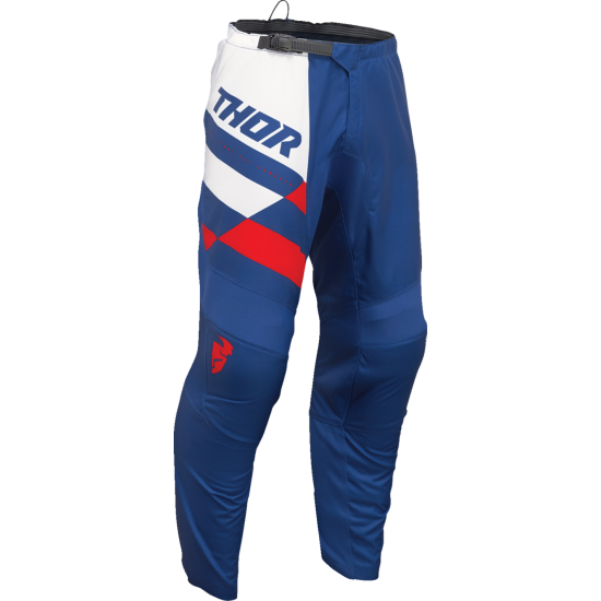 Παντελόνι MX Thor Sector Checker - μπλε, κόκκινο - MX 24 collection