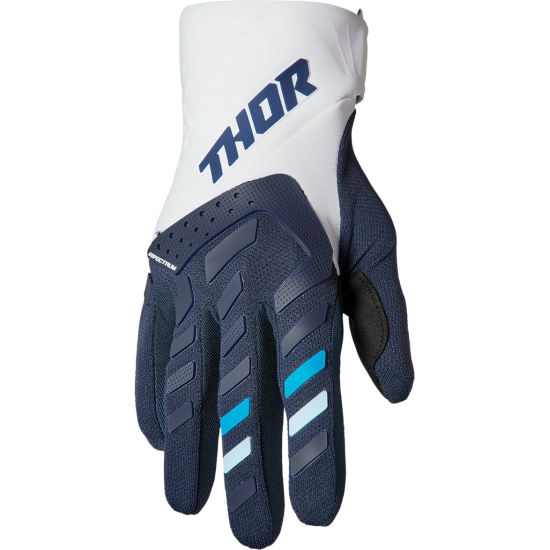 Γάντια Thor Spectrum γυναικεία Blue, White - MX 24 Collection