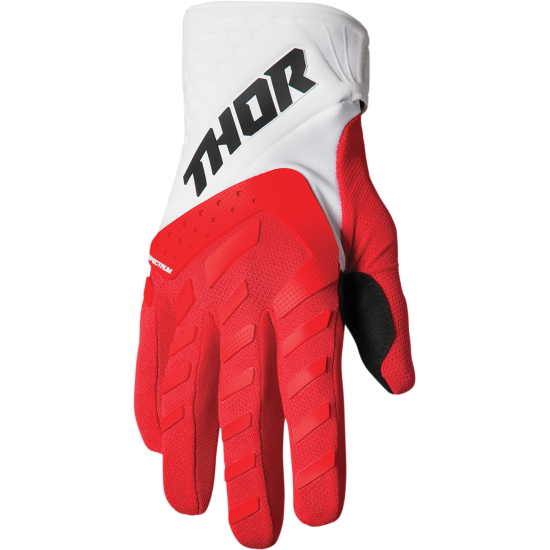 Γάντια Thor Spectrum παιδικά Red, White - MX 24 Collection