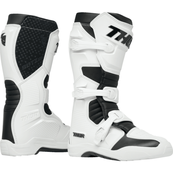 Μπότες Thor Blitz XR - λευκό, μαύρο - MX 24 collection