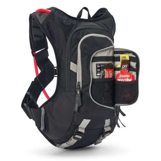 USWE Hydro Raw 8L hydration backpack (μαύρο γκρί)