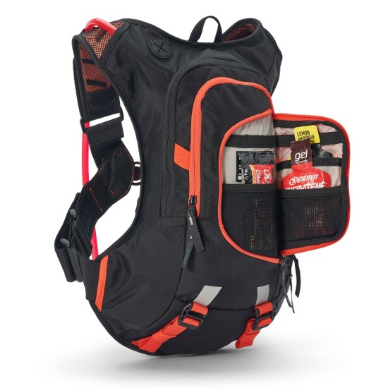 USWE Hydro Raw 8L hydration backpack (Factory πορτοκαλί)