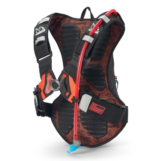 USWE Hydro Raw 8L hydration backpack (Factory πορτοκαλί)